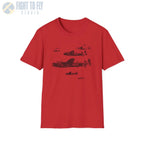 Avro Lancaster “Formation Power” WWII T-Shirt - Pilot gifts - warbird t-shirt
