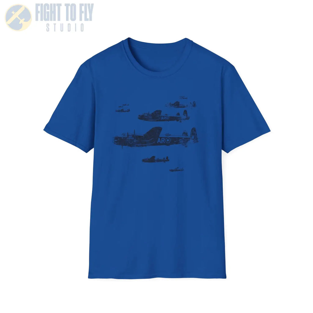 Avro Lancaster “Formation Power” WWII T-Shirt - Pilot gifts - warbird t-shirt