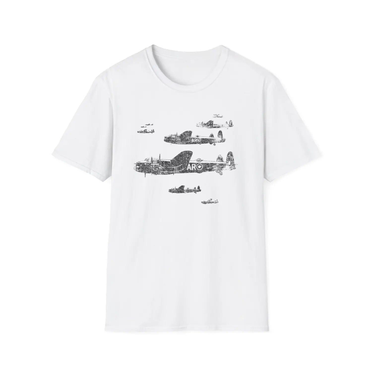 Avro Lancaster “Formation Power” WWII T-Shirt - Pilot gifts - warbird t-shirt