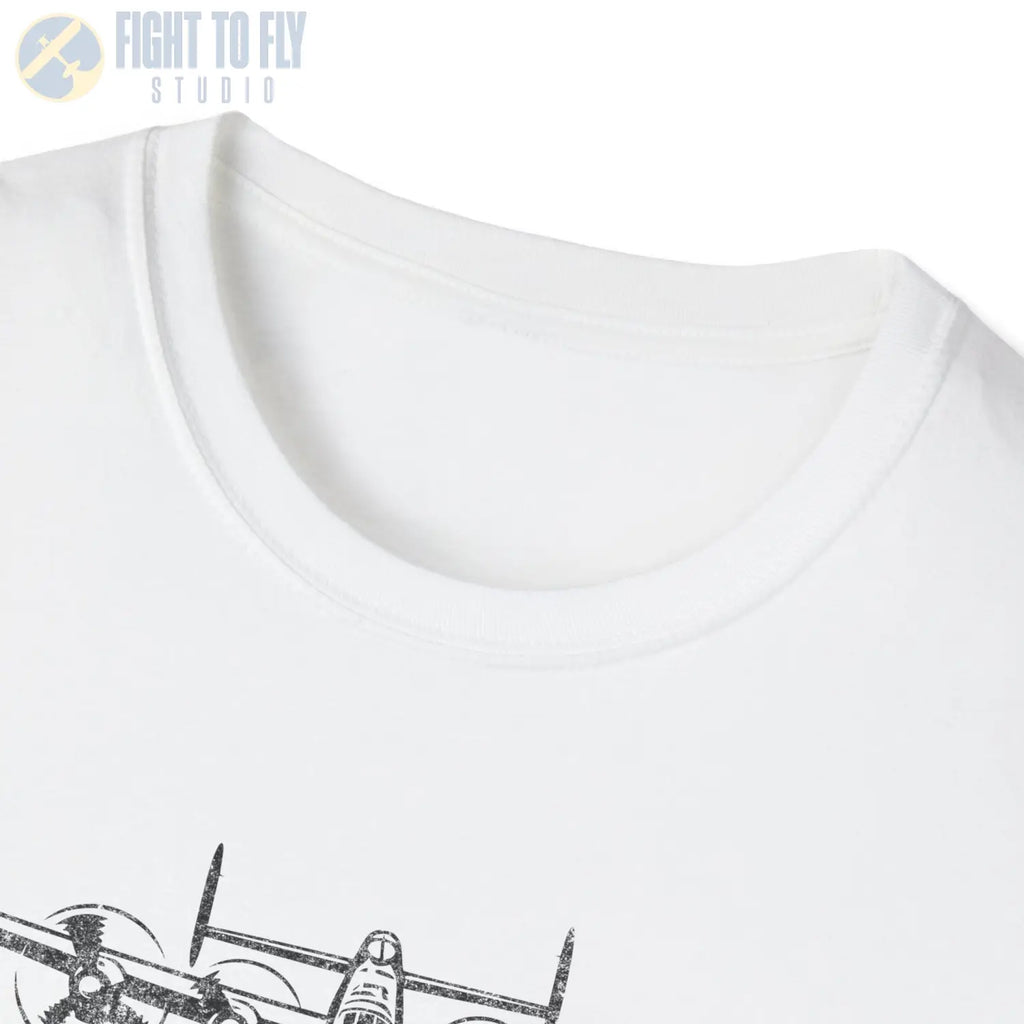 Avro Lancaster “Head-On Power” WWII T-Shirt - Pilot gifts - warbird t-shirt