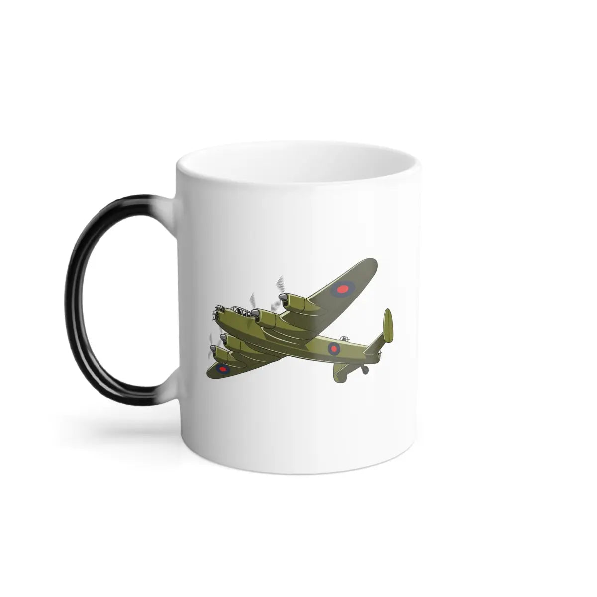 Avro Lancaster – WWII Aircraft Mug (Color Changing) - Pilot gifts - warbird t-shirt