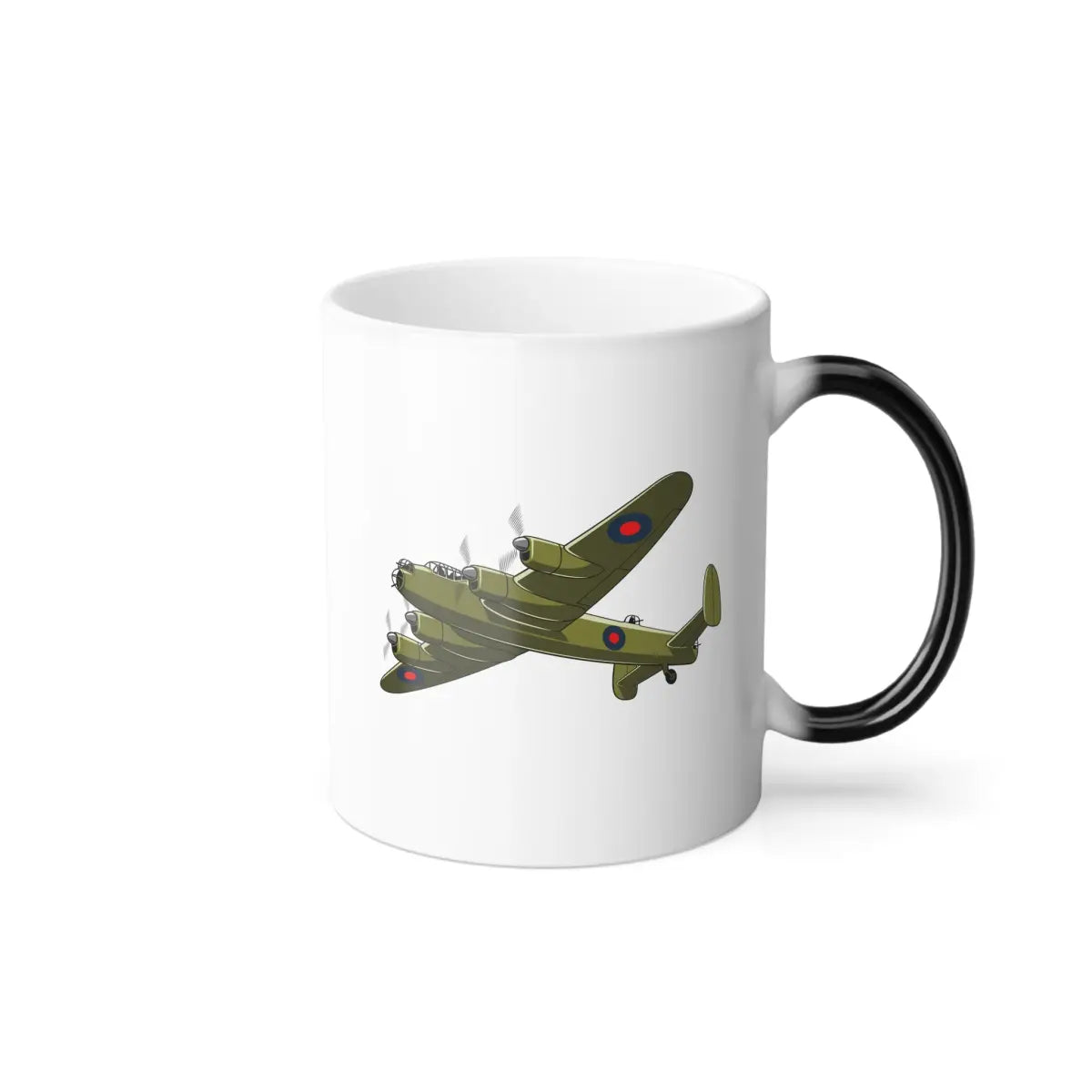 Avro Lancaster – WWII Aircraft Mug (Color Changing) - Pilot gifts - warbird t-shirt