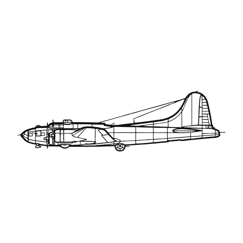 B-17 Die Cut Metal Wall Art - Sign - Pilot gifts - WWII warbird t-shirt