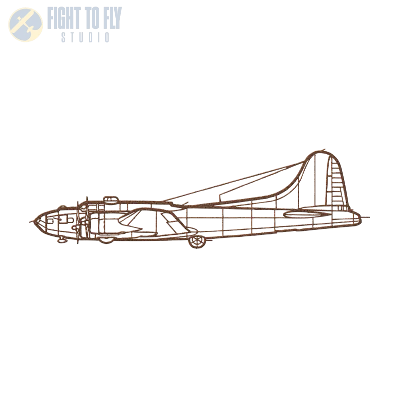 B-17 Die Cut Metal Wall Art - Sign - Pilot gifts - WWII warbird t-shirt