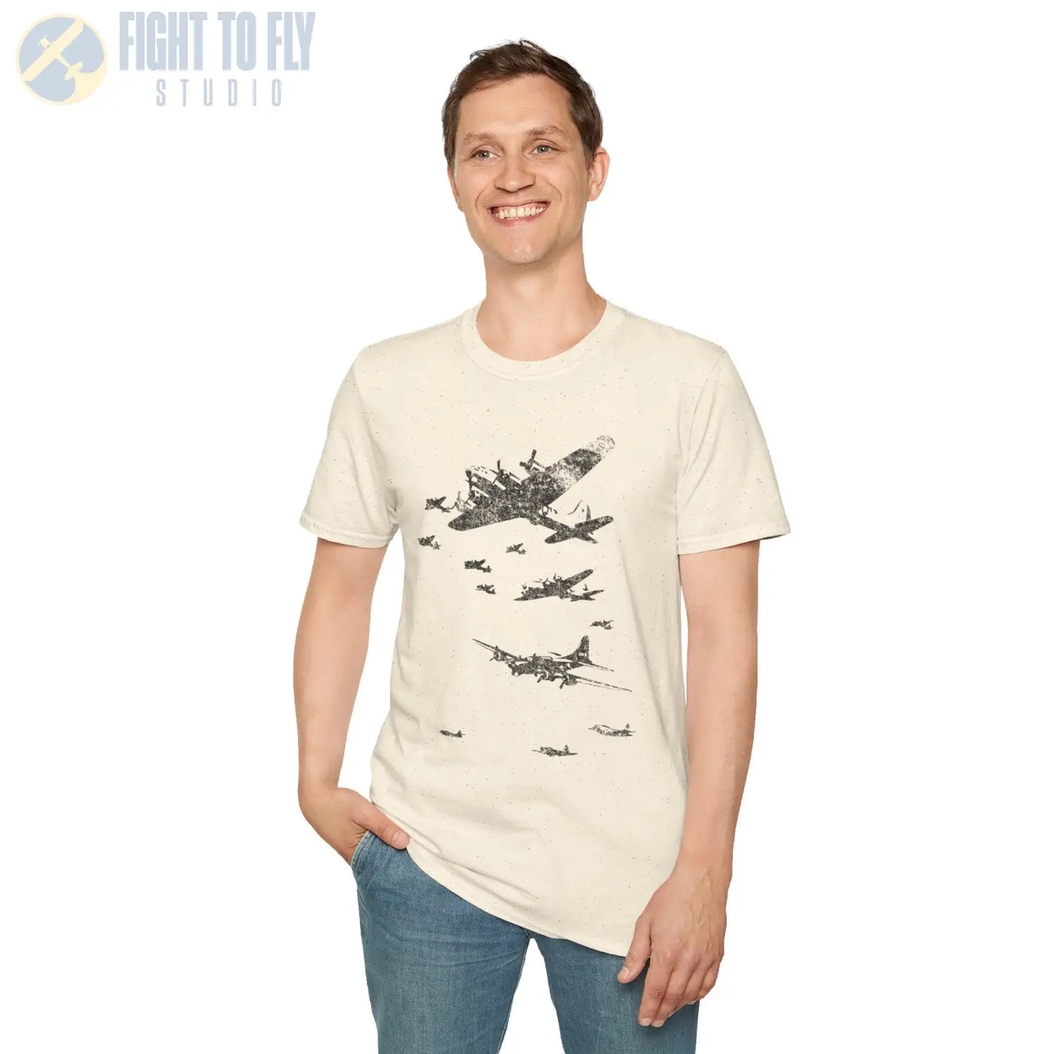 B-17 Flying Fortress “Formation of Strength” WWII T-Shirt - Pilot gifts - warbird t-shirt