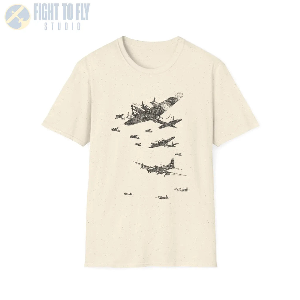 B-17 Flying Fortress “Formation of Strength” WWII T-Shirt - Pilot gifts - warbird t-shirt