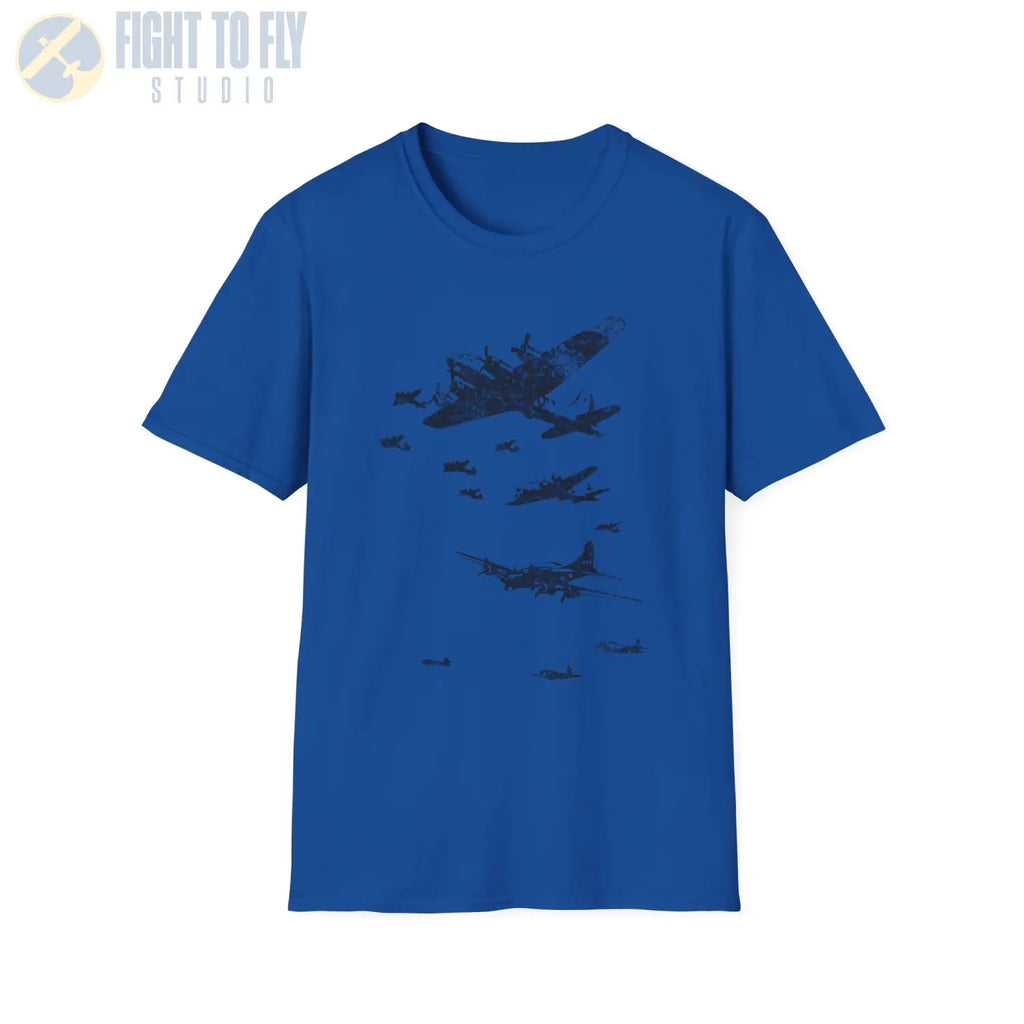 B-17 Flying Fortress “Formation of Strength” WWII T-Shirt - Pilot gifts - warbird t-shirt
