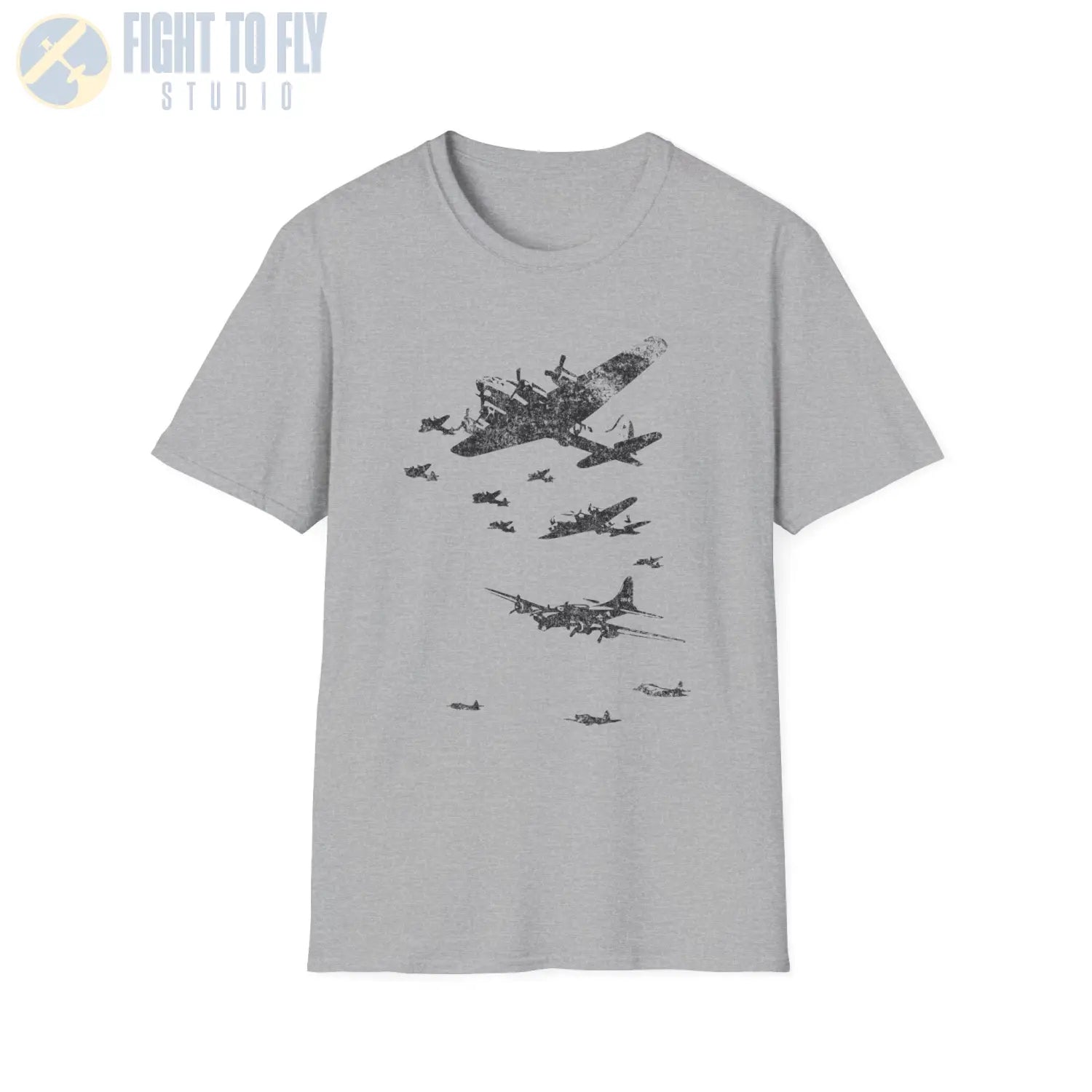 B-17 Flying Fortress “Formation of Strength” WWII T-Shirt - Pilot gifts - warbird t-shirt