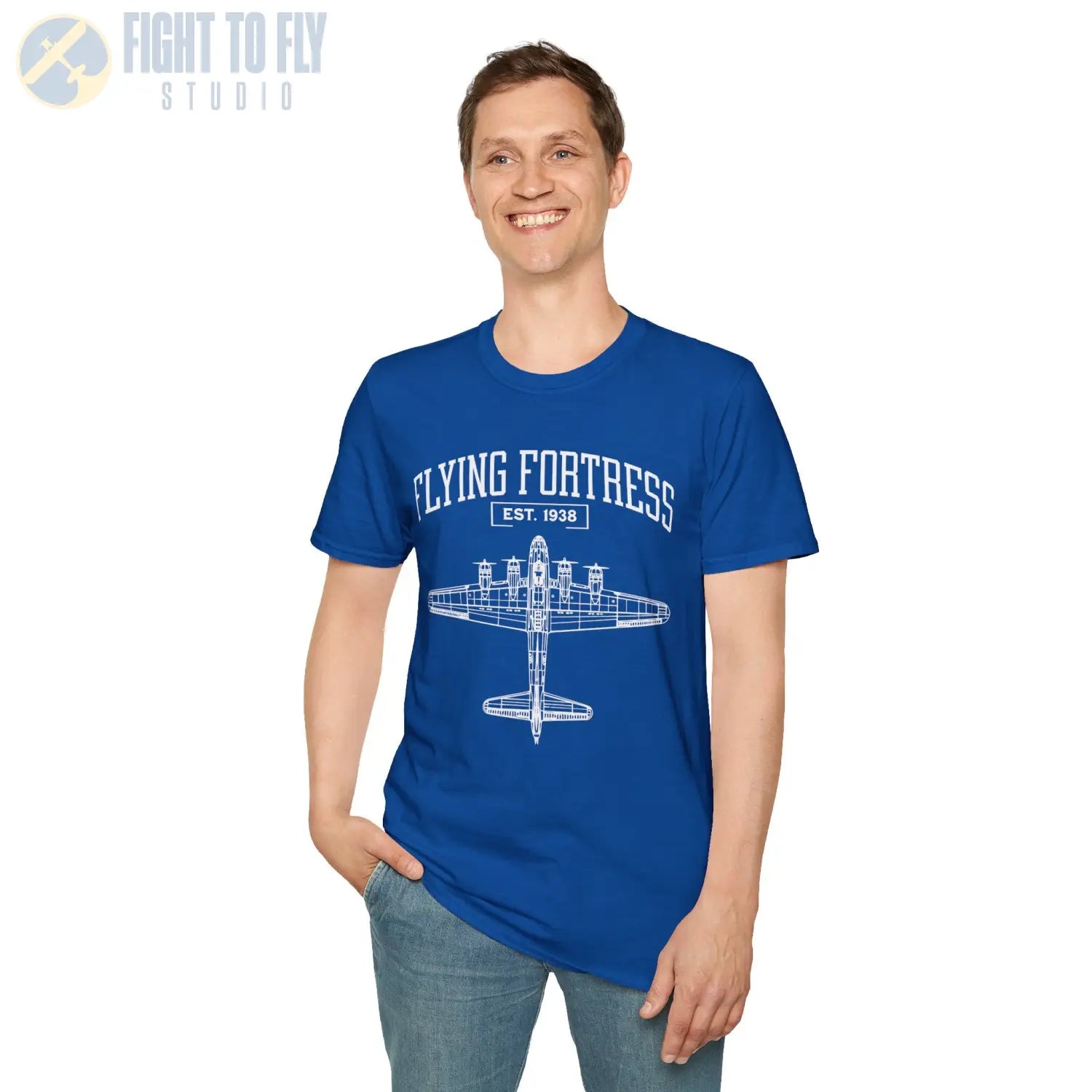 B-17 Flying Fortress - T-Shirt - Pilot gifts - WWII warbird t-shirt