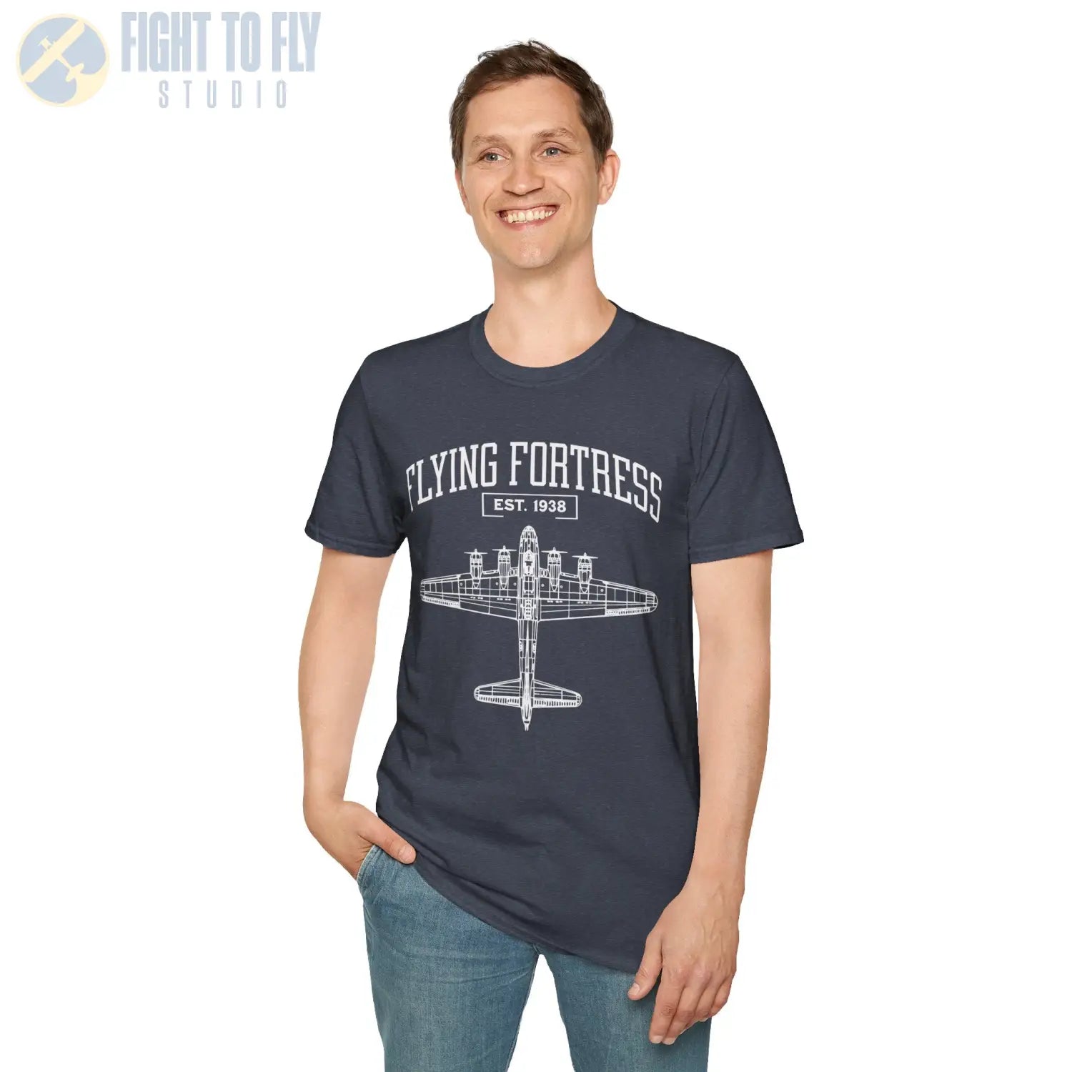 B-17 Flying Fortress - T-Shirt - Pilot gifts - WWII warbird t-shirt