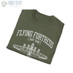 B-17 Flying Fortress - T-Shirt - Pilot gifts - WWII warbird t-shirt