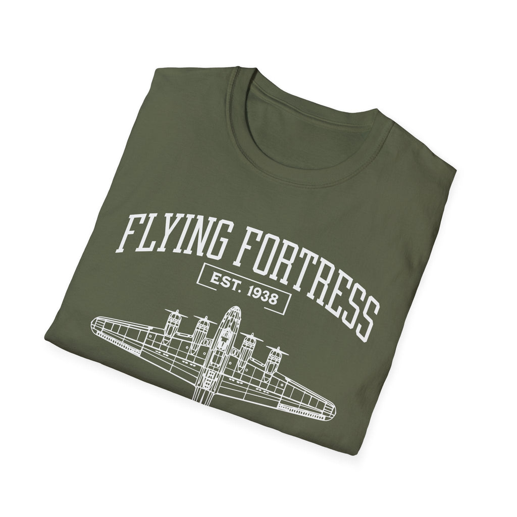 B 17 Flying Fortress Premium WWII T Shirt Pilot gifts warbird t shirt