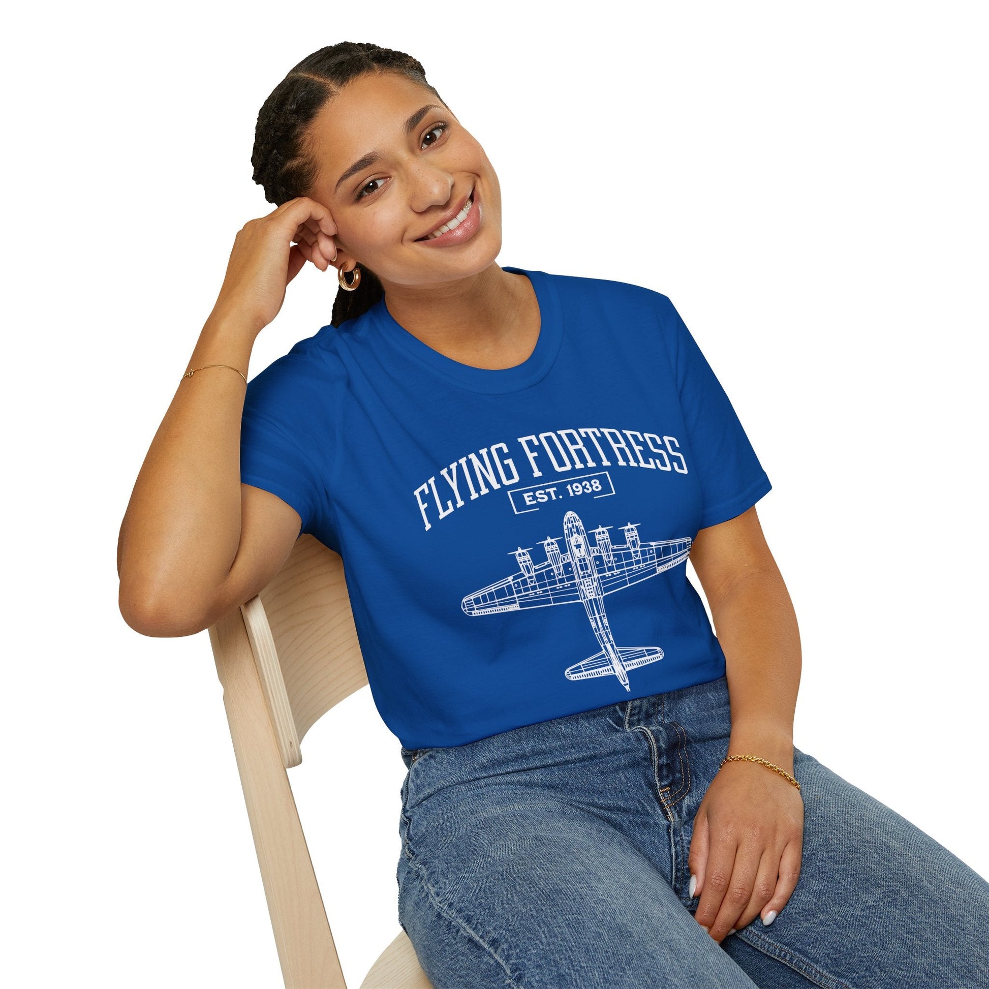 B 17 Flying Fortress Premium WWII T Shirt Pilot gifts warbird t shirt