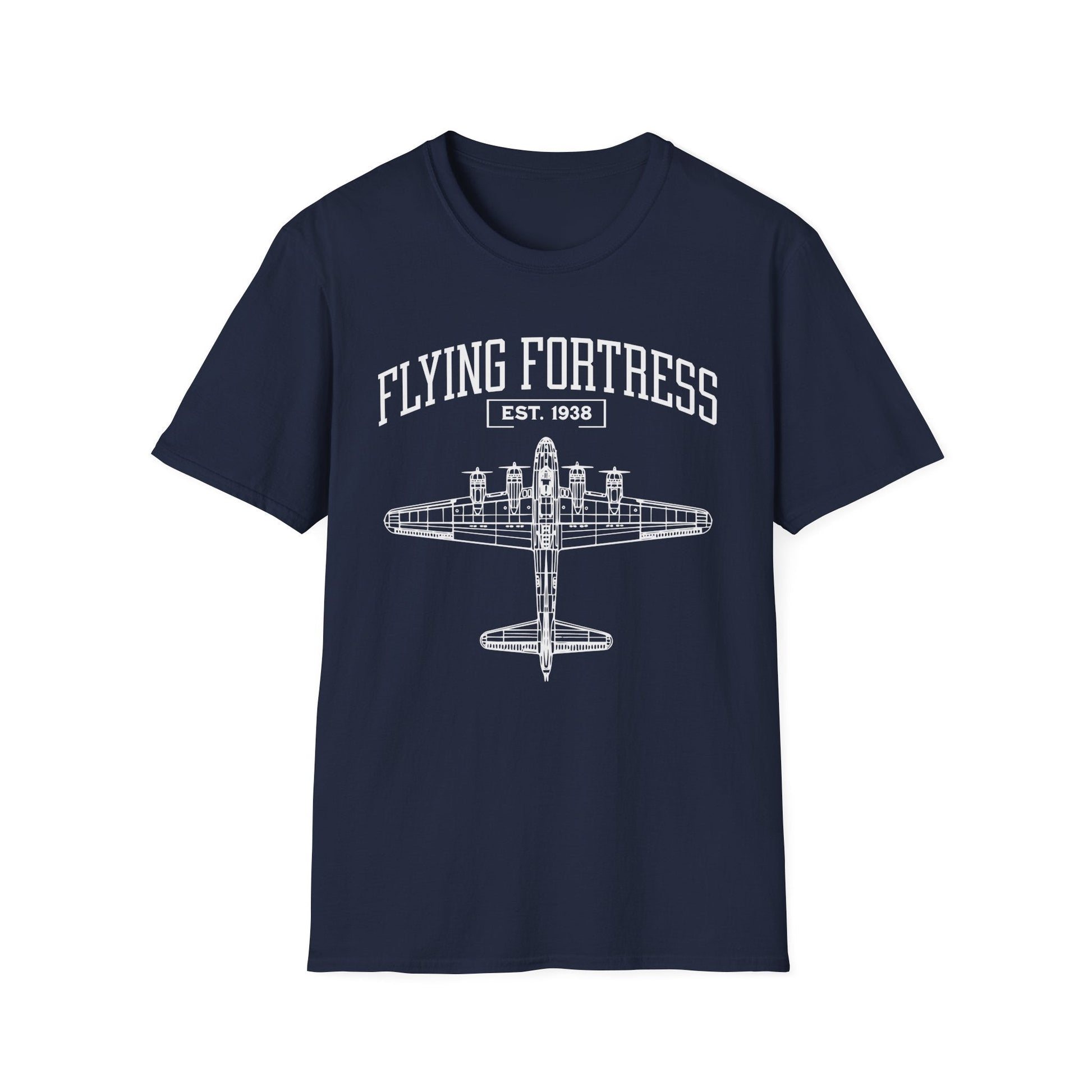 B 17 Flying Fortress Premium WWII T Shirt Pilot gifts warbird t shirt