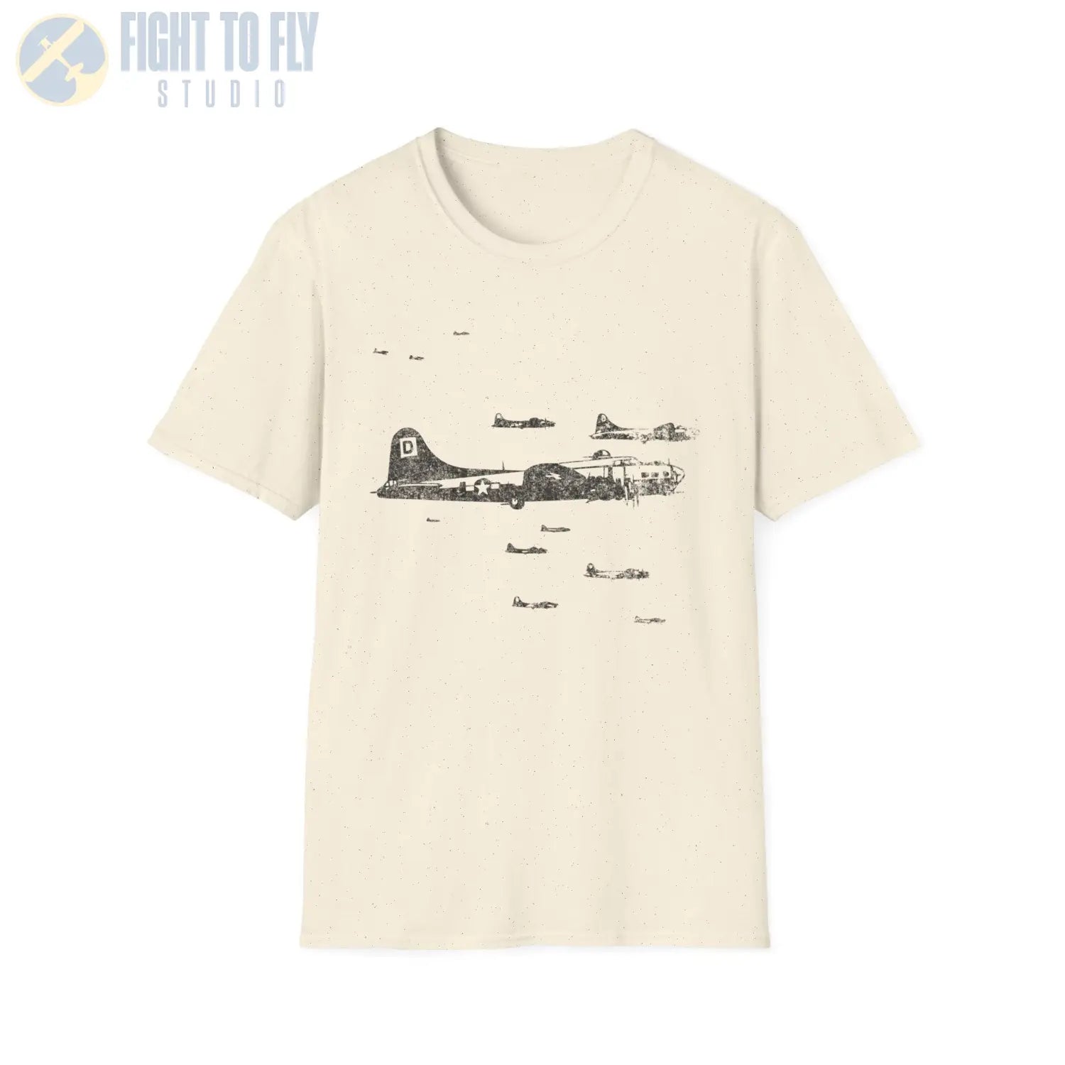 B-17 Flying Fortress “Wings of Strength” WWII T-Shirt - Pilot gifts - warbird t-shirt
