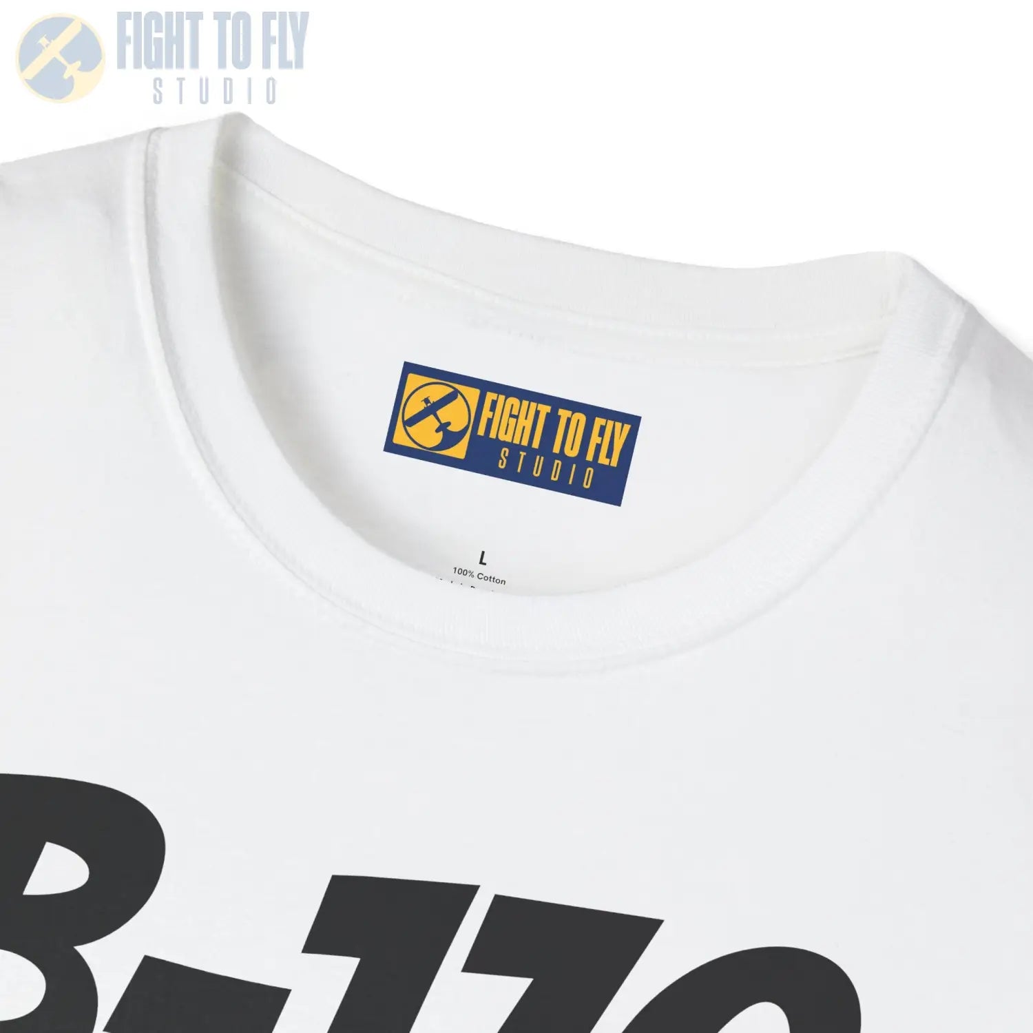 B-17G Flying Fortress Side Profile T-Shirt - Pilot gifts - WWII warbird t-shirt