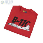 B-17G Flying Fortress Side Profile T-Shirt - Pilot gifts - WWII warbird t-shirt
