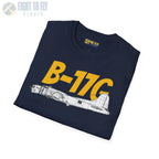 B-17G Flying Fortress Side Profile T-Shirt - Pilot gifts - WWII warbird t-shirt
