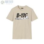 B-17G Flying Fortress Side Profile T-Shirt - Pilot gifts - WWII warbird t-shirt