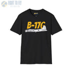 B-17G Flying Fortress Side Profile T-Shirt - Pilot gifts - WWII warbird t-shirt