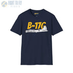 B-17G Flying Fortress Side Profile T-Shirt - Pilot gifts - WWII warbird t-shirt