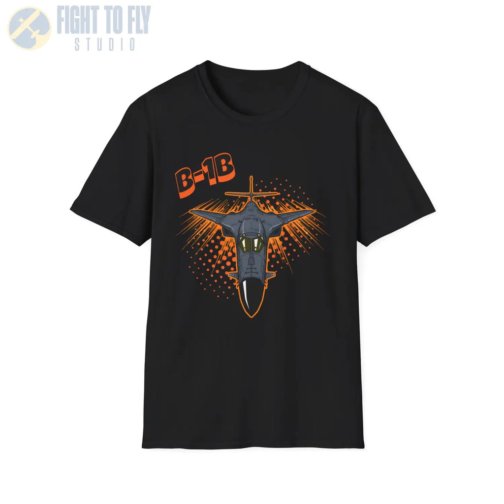 B-1B Lancer Comic Style T-Shirt - Pilot gifts - WWII warbird t-shirt