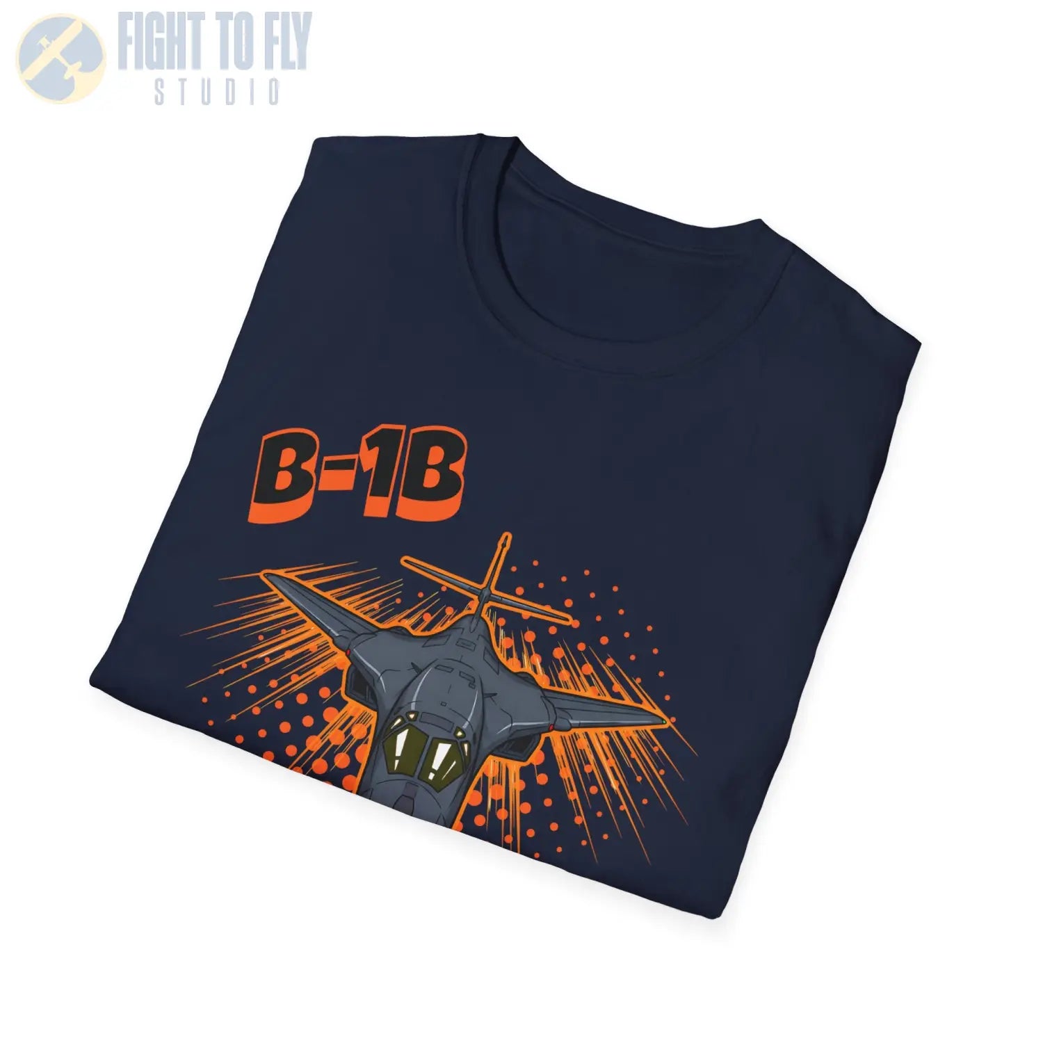B-1B Lancer Comic Style T-Shirt - Pilot gifts - WWII warbird t-shirt