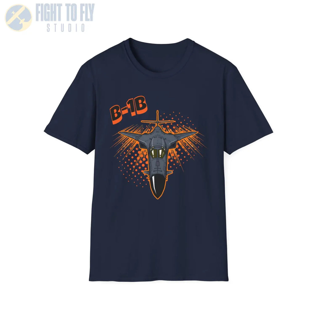 B-1B Lancer Comic Style T-Shirt - Pilot gifts - WWII warbird t-shirt