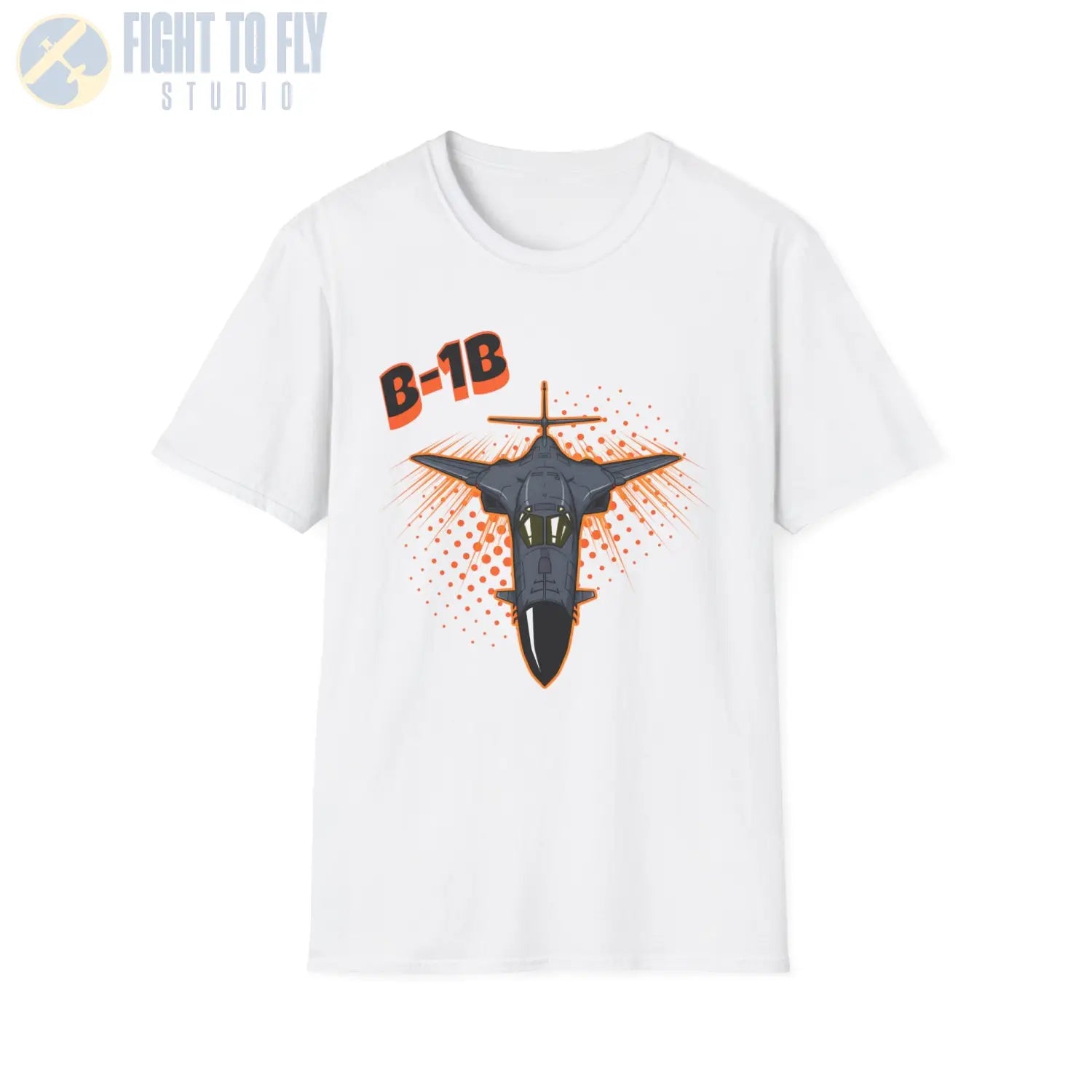 B-1B Lancer Comic Style T-Shirt - Pilot gifts - WWII warbird t-shirt