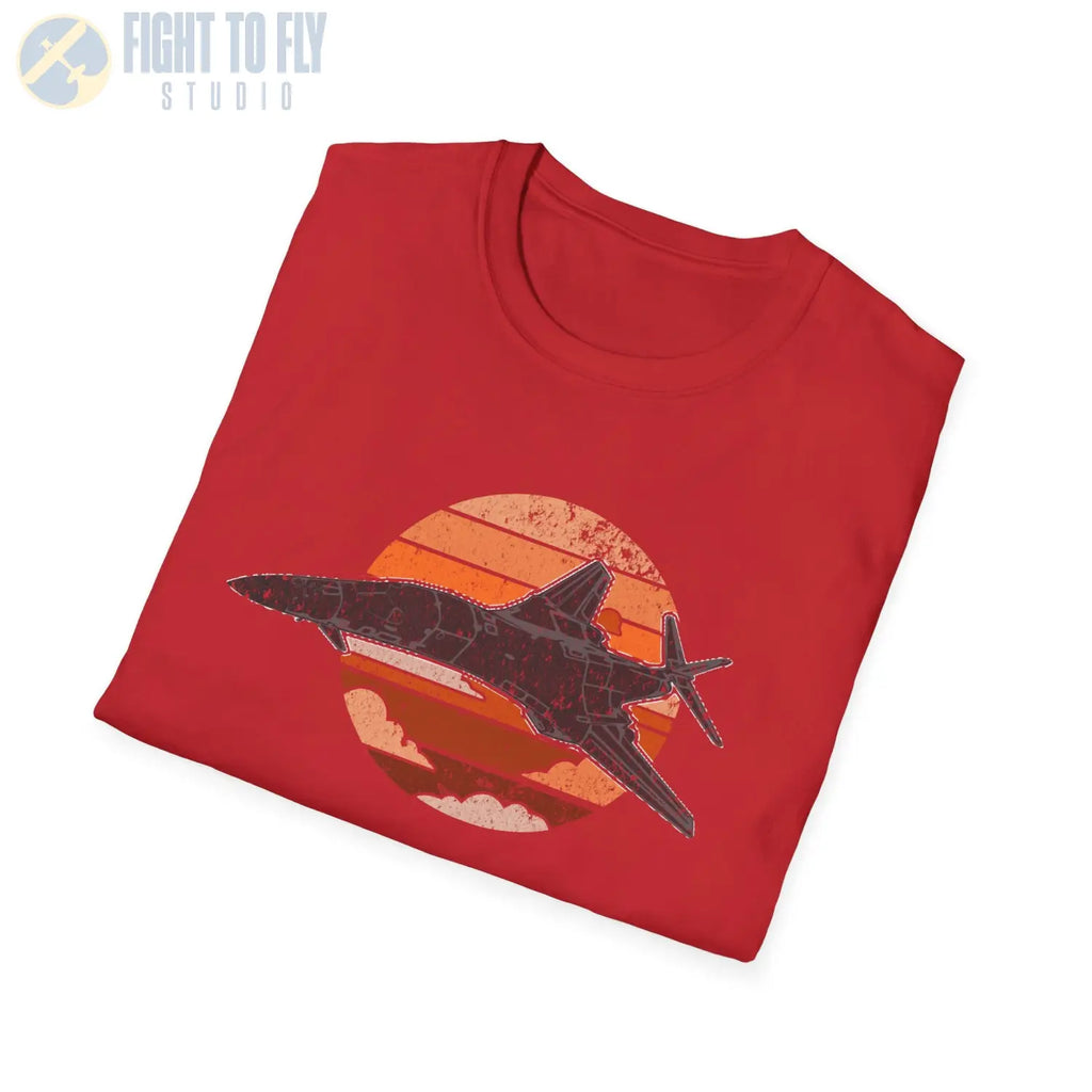 B-1B Lancer Retro T-Shirt - Pilot gifts - WWII warbird t-shirt