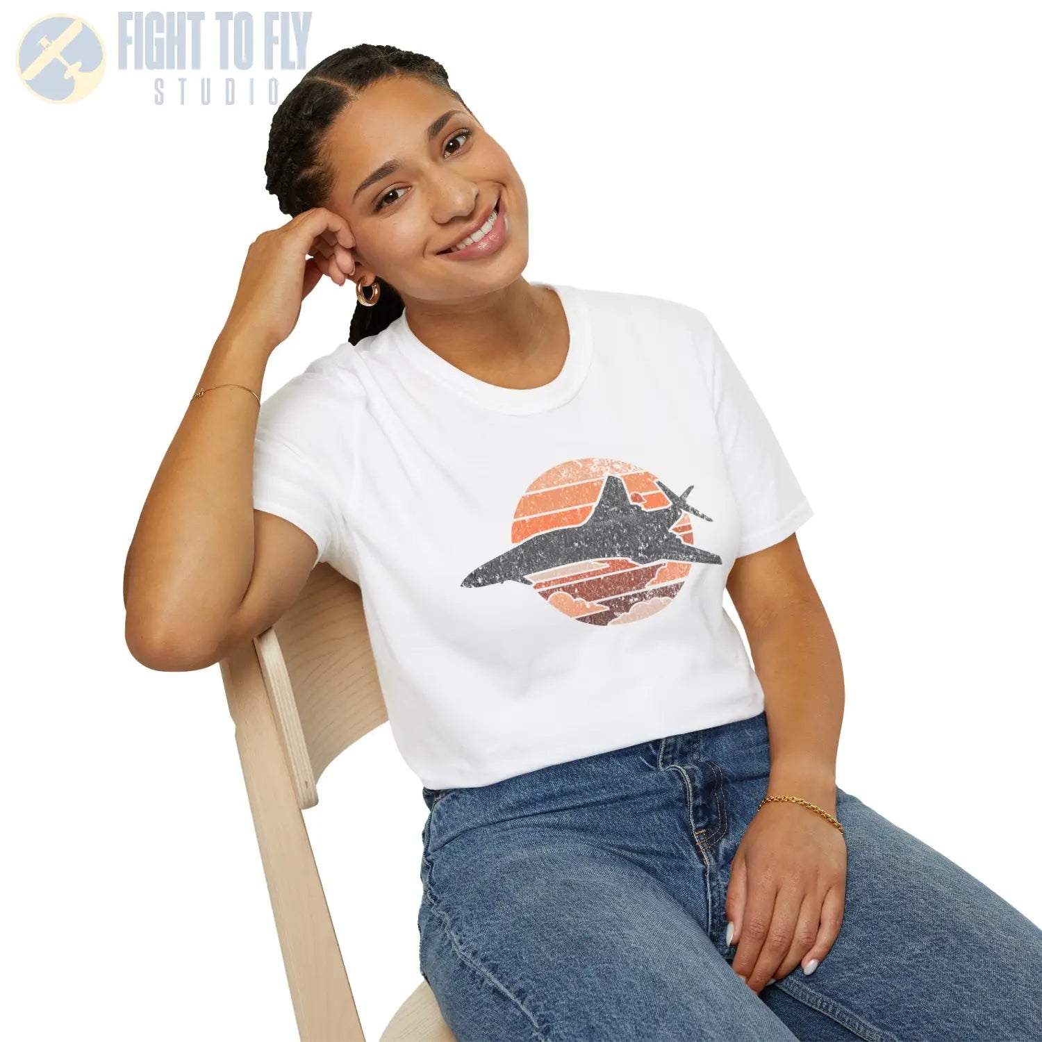 B-1B Lancer Retro T-Shirt - Pilot gifts - WWII warbird t-shirt