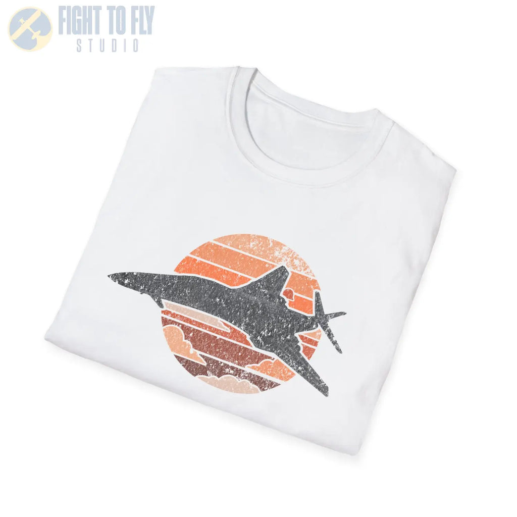 B-1B Lancer Retro T-Shirt - Pilot gifts - WWII warbird t-shirt