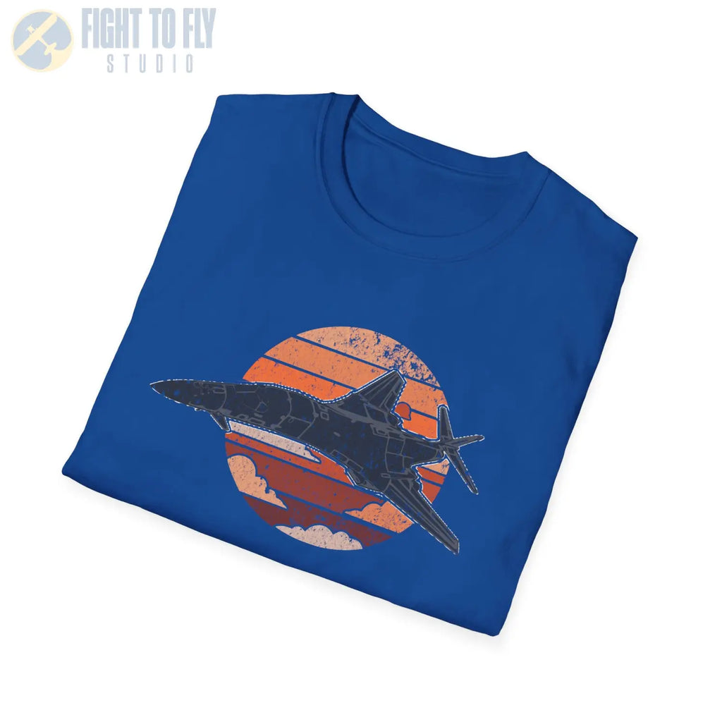 B-1B Lancer Retro T-Shirt - Pilot gifts - WWII warbird t-shirt