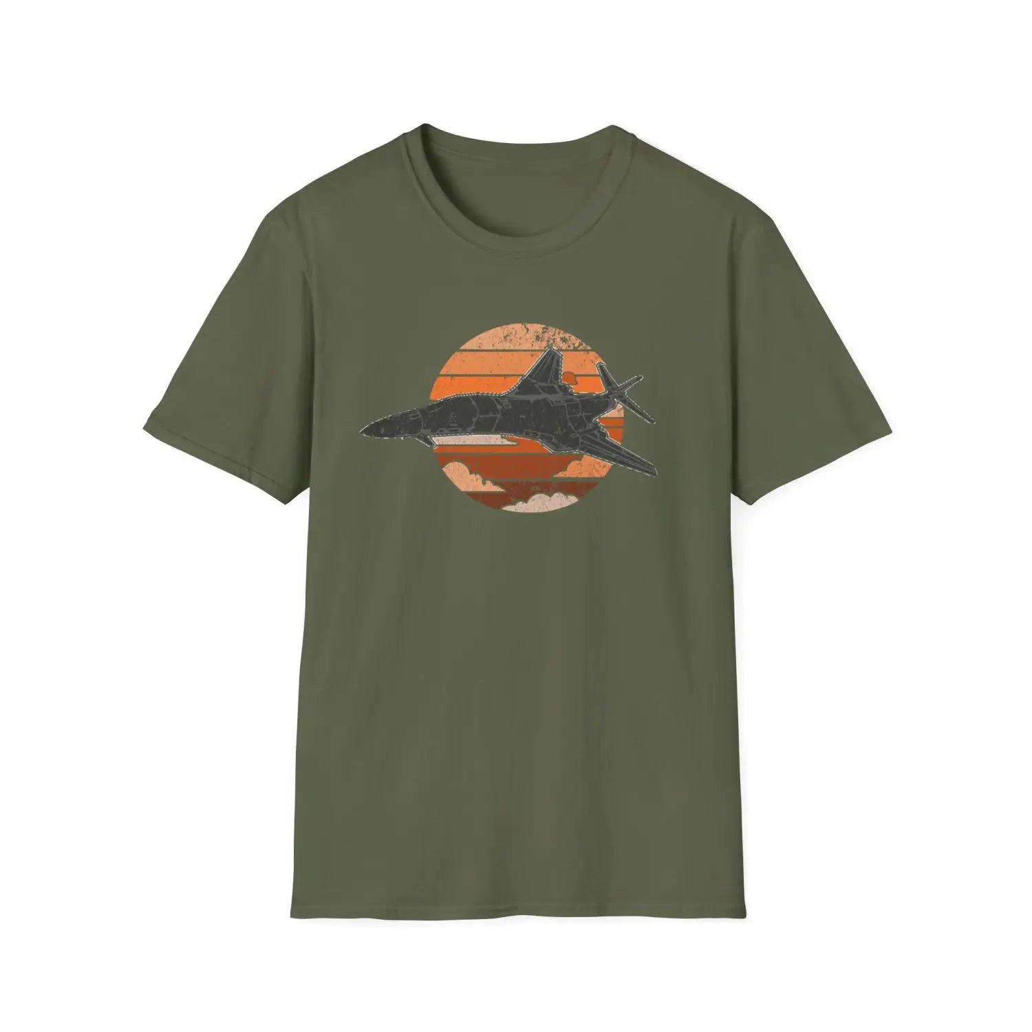 B-1B Lancer Retro T-Shirt - Pilot gifts - WWII warbird t-shirt