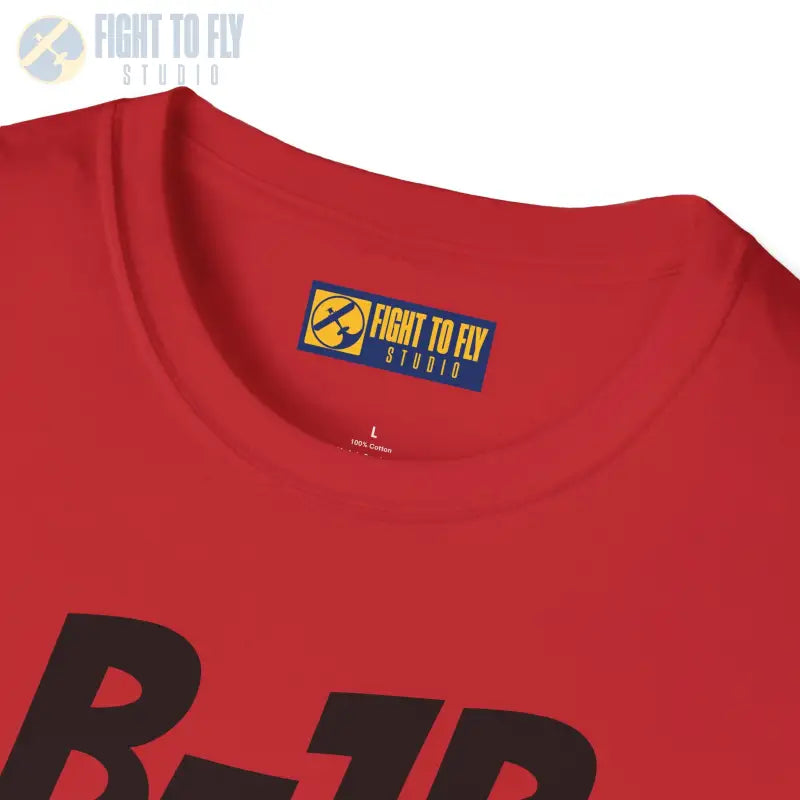 B-1B Side Profile T-Shirt – Variable Sweep Bomber Tee - Pilot gifts - WWII warbird t-shirt