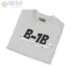 B-1B Side Profile T-Shirt – Variable Sweep Bomber Tee - Pilot gifts - WWII warbird t-shirt