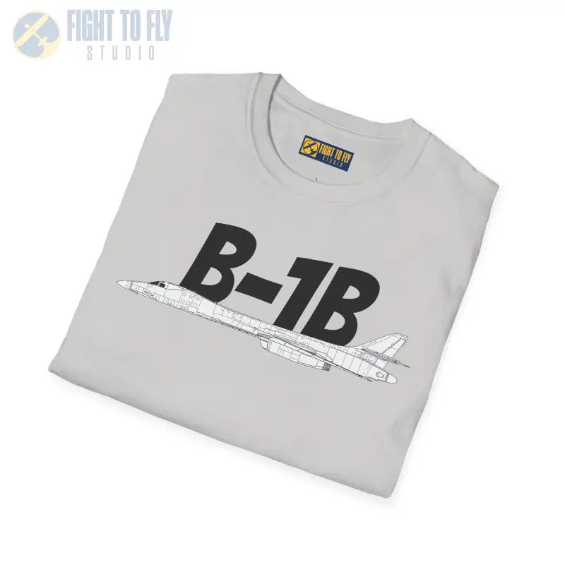 B-1B Side Profile T-Shirt – Variable Sweep Bomber Tee - Pilot gifts - WWII warbird t-shirt