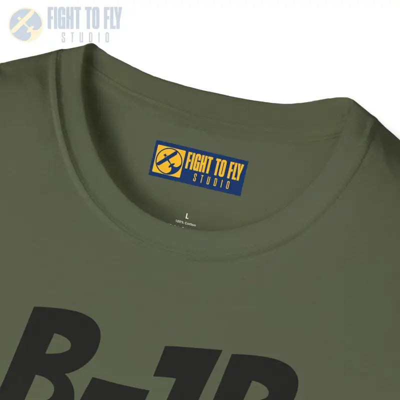 B-1B Side Profile T-Shirt – Variable Sweep Bomber Tee - Pilot gifts - WWII warbird t-shirt