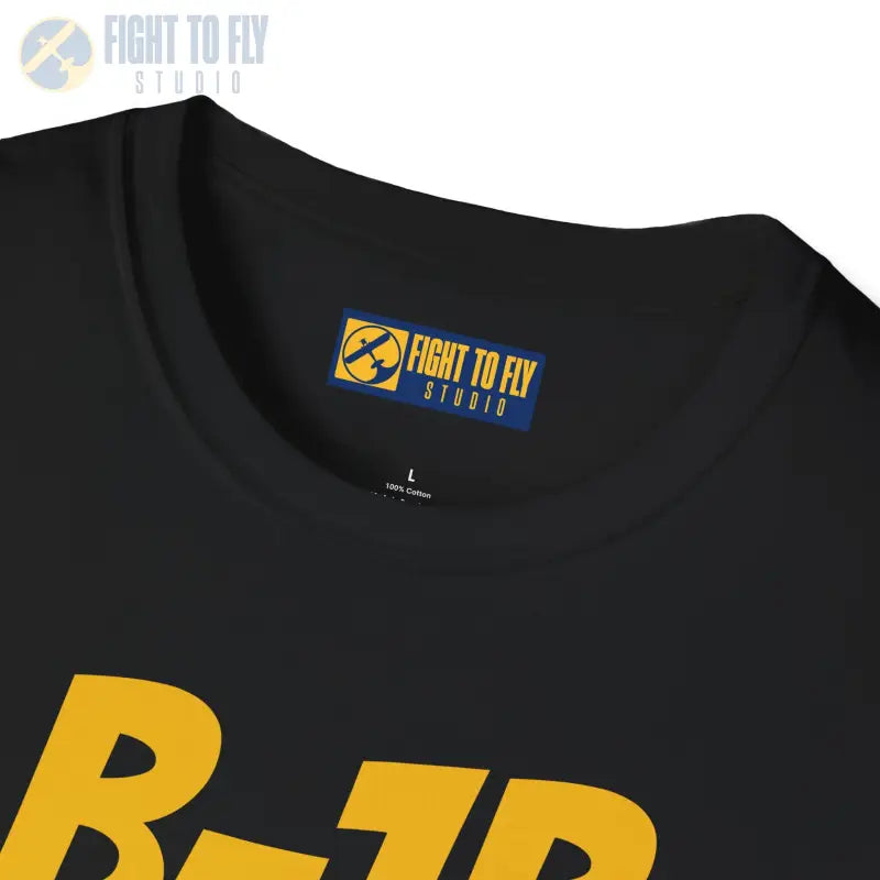 B-1B Side Profile T-Shirt – Variable Sweep Bomber Tee - Pilot gifts - WWII warbird t-shirt
