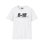 B-1B Side Profile T-Shirt – Variable Sweep Bomber Tee - Pilot gifts - WWII warbird t-shirt