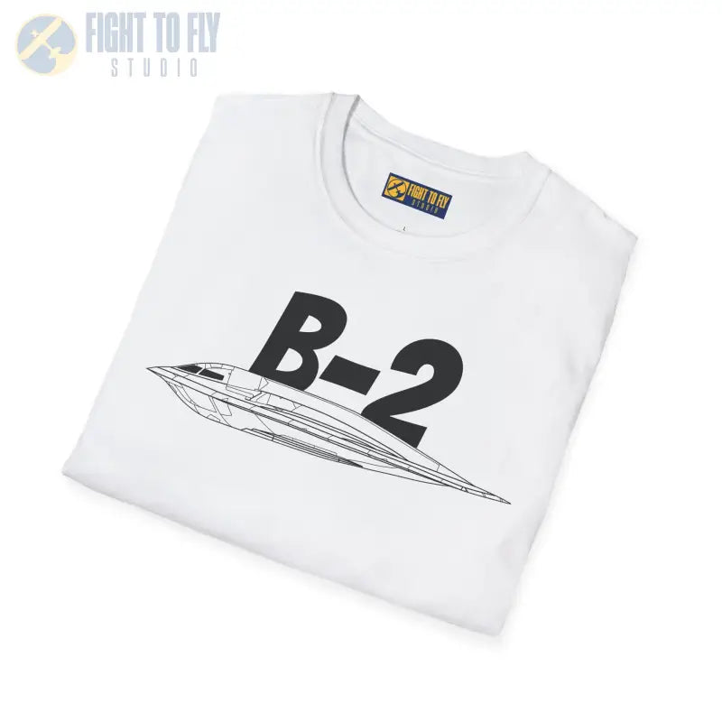 B-2 Side Profile T-Shirt – Stealth Bomber Tee - Pilot gifts - WWII warbird t-shirt