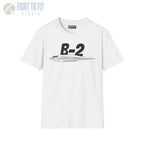 B-2 Spirit Stealth Bomber Side Profile T-Shirt - Pilot gifts - WWII warbird t-shirt