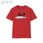 B-2 Spirit Stealth Bomber Side Profile T-Shirt - Pilot gifts - WWII warbird t-shirt