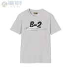 B-2 Spirit Stealth Bomber Side Profile T-Shirt - Pilot gifts - WWII warbird t-shirt