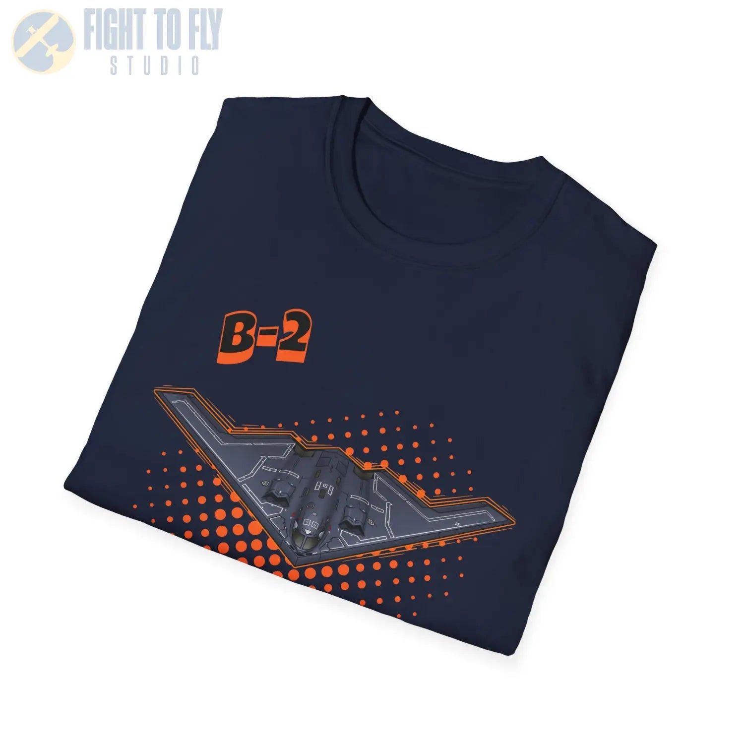 B-2 Spirit Comic Style T-Shirt - Pilot gifts - WWII warbird t-shirt