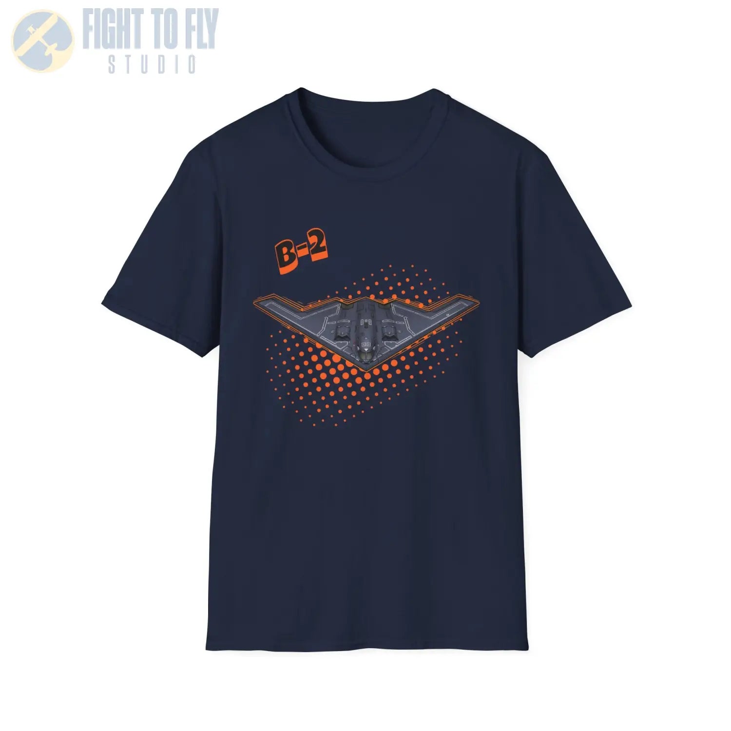 B-2 Spirit Comic Style T-Shirt - Pilot gifts - WWII warbird t-shirt