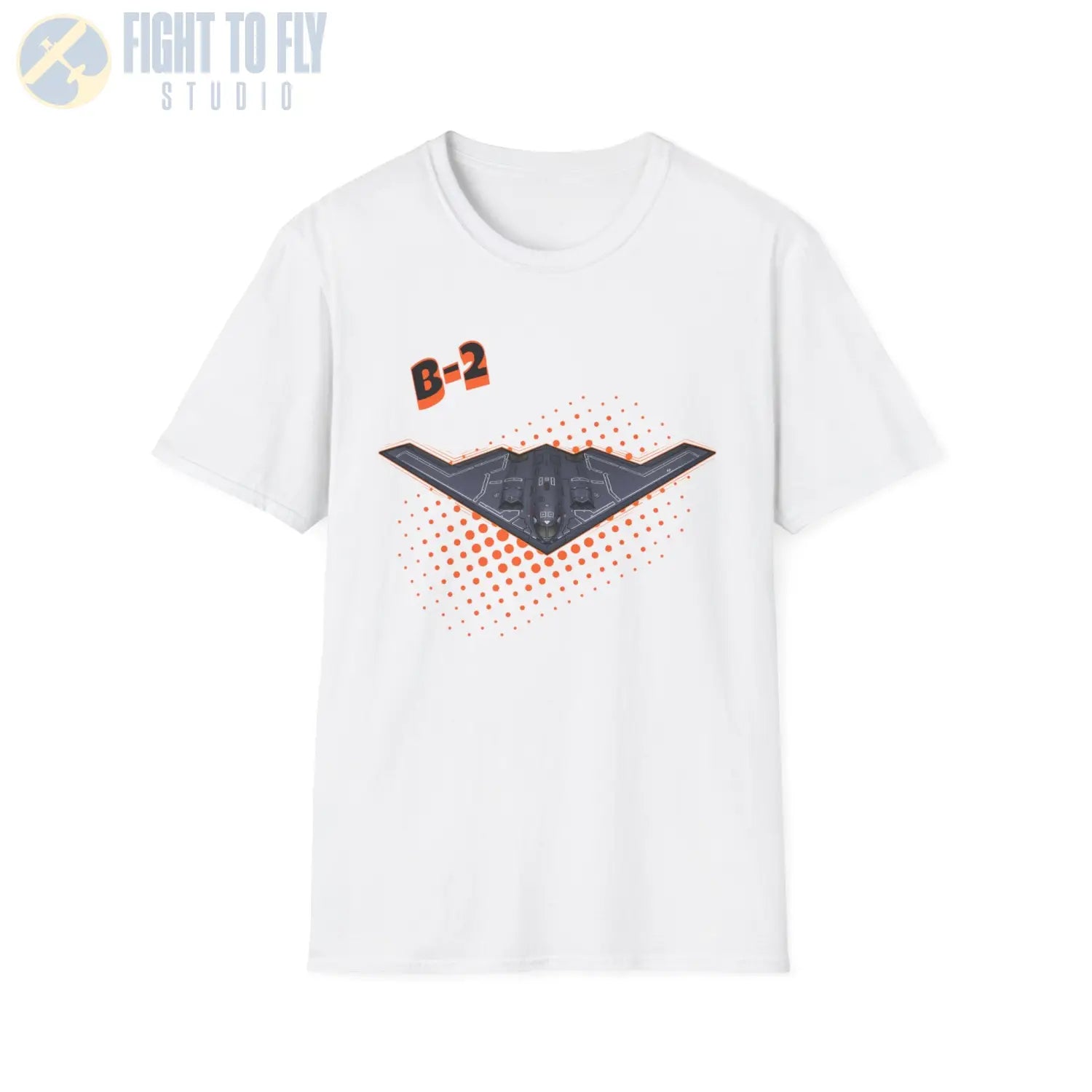 B-2 Spirit Comic Style T-Shirt - Pilot gifts - WWII warbird t-shirt