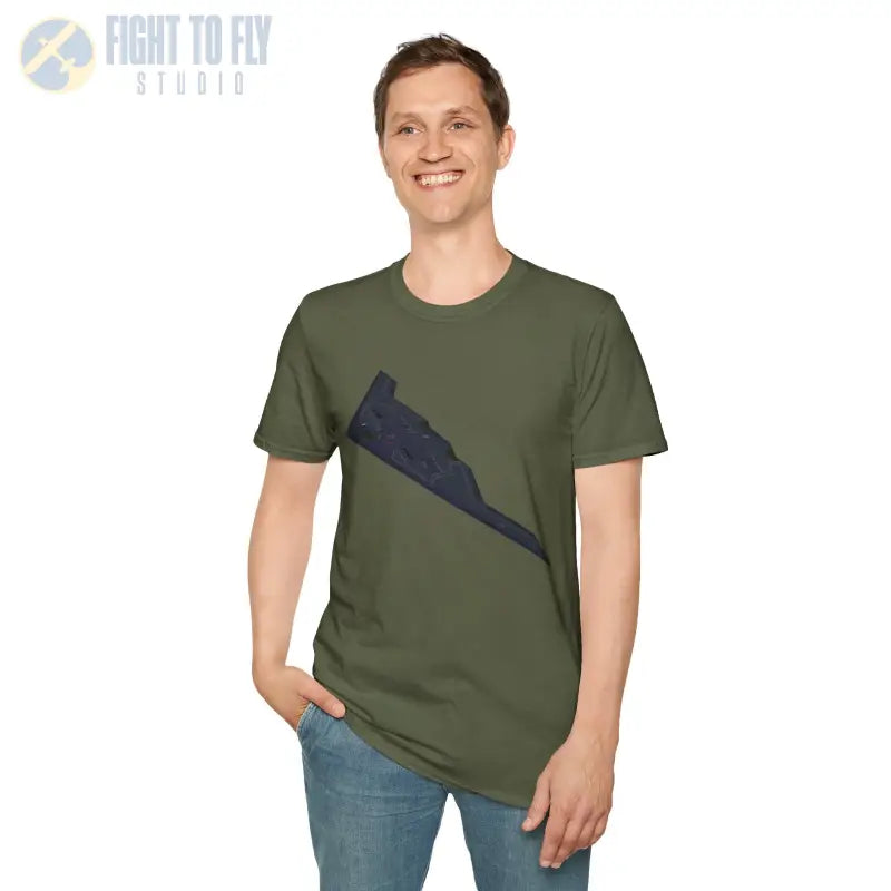 B-2 – Stealth Mode Shirt - T-Shirt - Pilot gifts - WWII warbird t-shirt