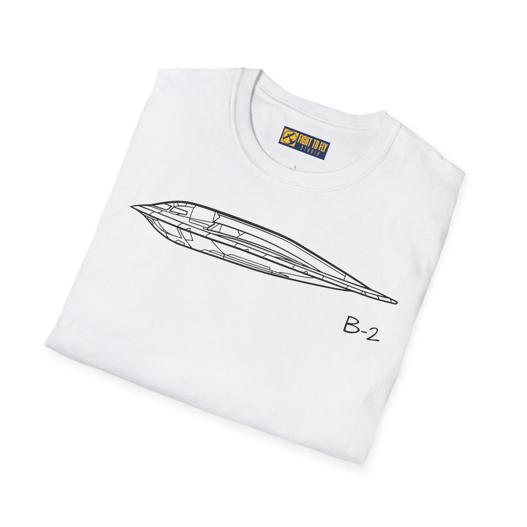 B-2 T-Shirt – Spirit Stealth Bomber Aviation Tee - Gifts for pilots - apparel