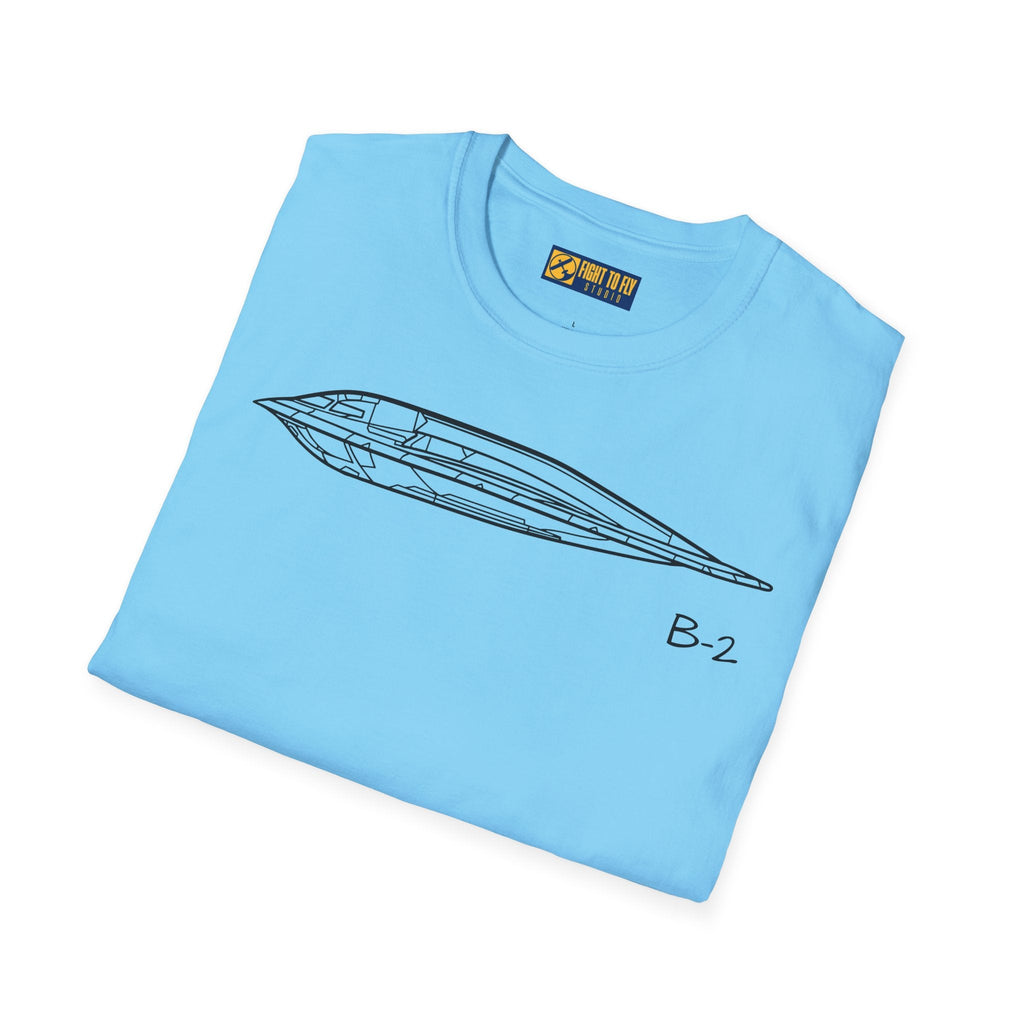 B-2 T-Shirt – Spirit Stealth Bomber Aviation Tee - Gifts for pilots - apparel